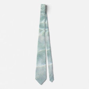 Modern Light Blue Calm Ocean Neck Tie