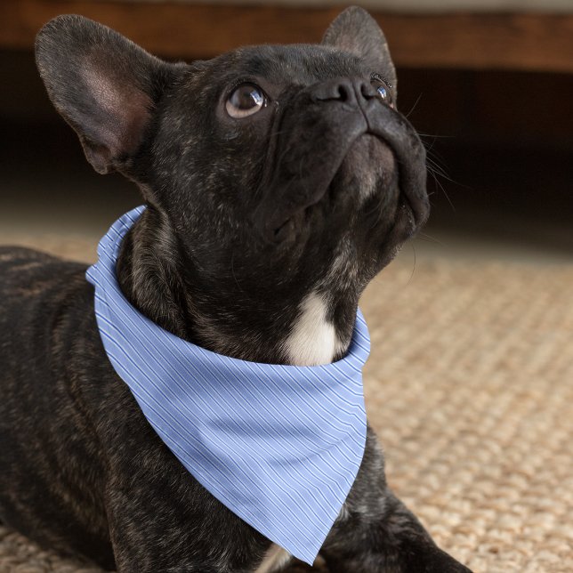 Modern Light Blue Stripe Pattern Bandana (Creator Uploaded)