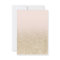 Modern light gold glitter ombre photo Quinceañera