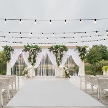 Modern Light Gray Outdoor Wedding Aisle Runner Rug
