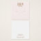 Modern Light Pink Stud Earring Display Card