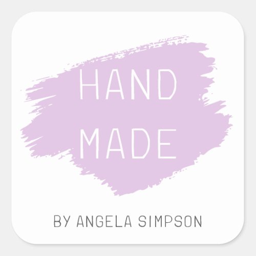 Modern Lilac DIY Handmade by Custom Sticker
