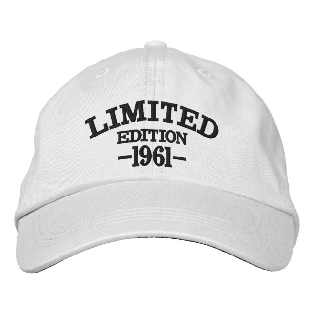 Modern Limited Edition Embroidered Baseball Cap (Front)