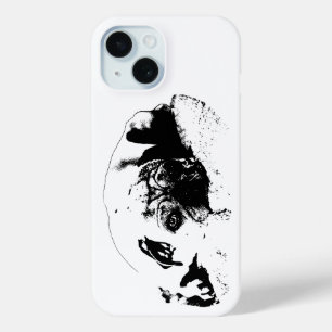 Modern Lines, Loyal Guard iPhone 15 Case