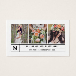 Modern lines | Photography Business Cards