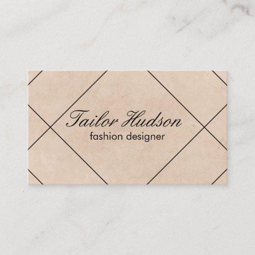 Modern Lines  Texture Business Card