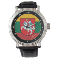 Modern Lithuania Knight & Lithuanian Flag / Design
