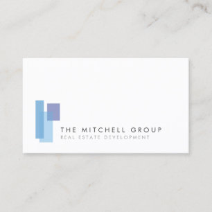 Modern Logo 2 for Real Estate, Builder, Architect Business Card