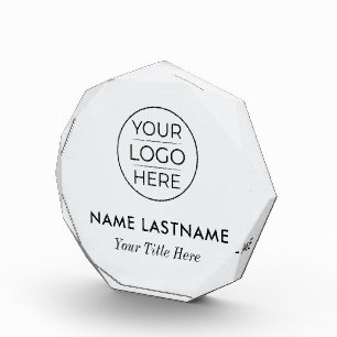 Modern Logo Business Acrylic Award