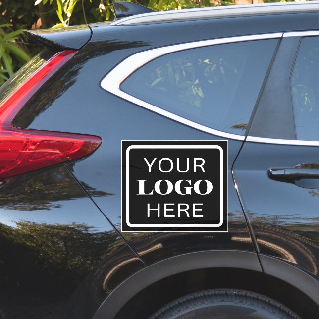 Modern Logo Company Car Window Bumper Sticker (Car Side)