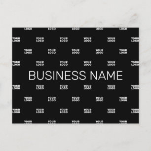 Modern Logo or Design Pattern with Any Image Postcard