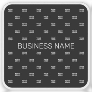 Modern Logo or Design Pattern with Any Image  Sticker