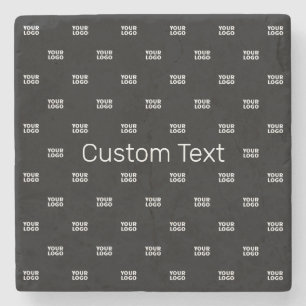 Modern Logo or Design Pattern with Any Image Stone Coaster