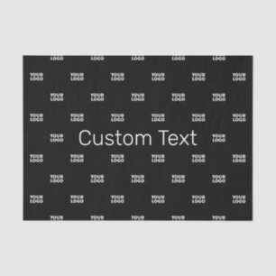 Modern Logo or Design Pattern with Any Image Tissue Paper