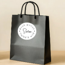 Modern logo personalized business hair salon