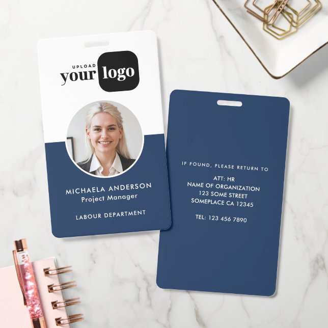 Modern Logo Photo  Badge (Office)
