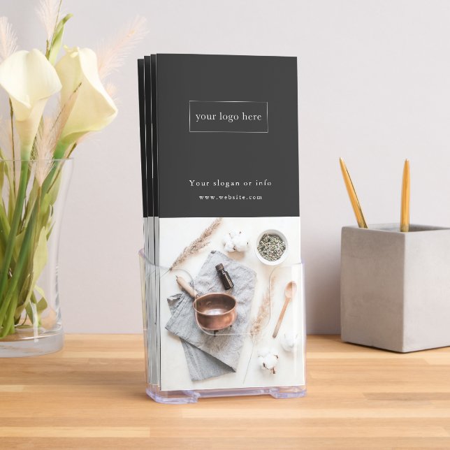 Modern Logo Photo Business Bifold Brochure (Insitu)