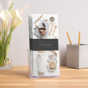 Modern Logo Photo Business Trifold Brochure