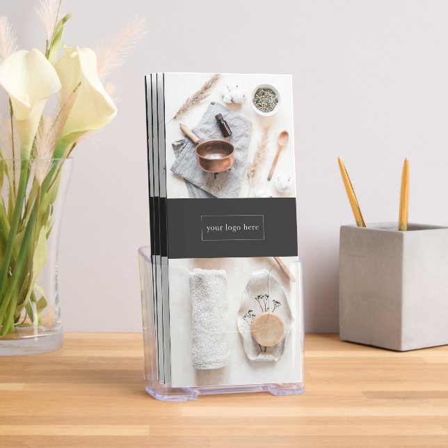 Modern Logo Photo Business Trifold Brochure (Insitu)