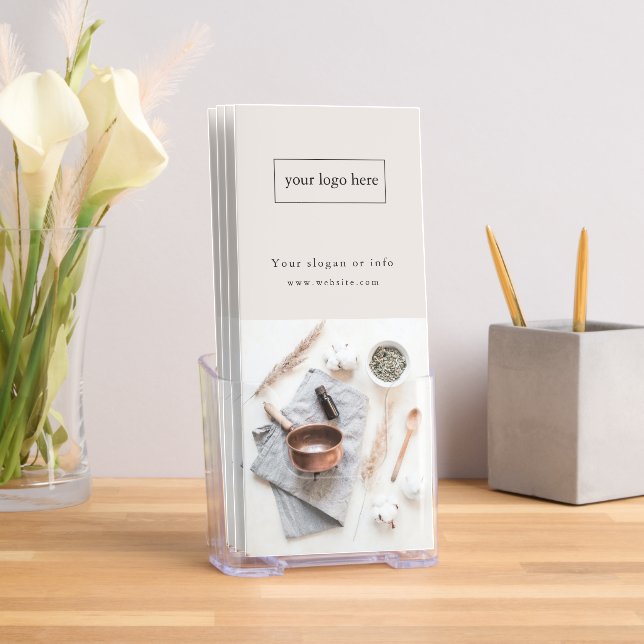 Modern Logo Photo Business Trifold Brochure (Insitu)