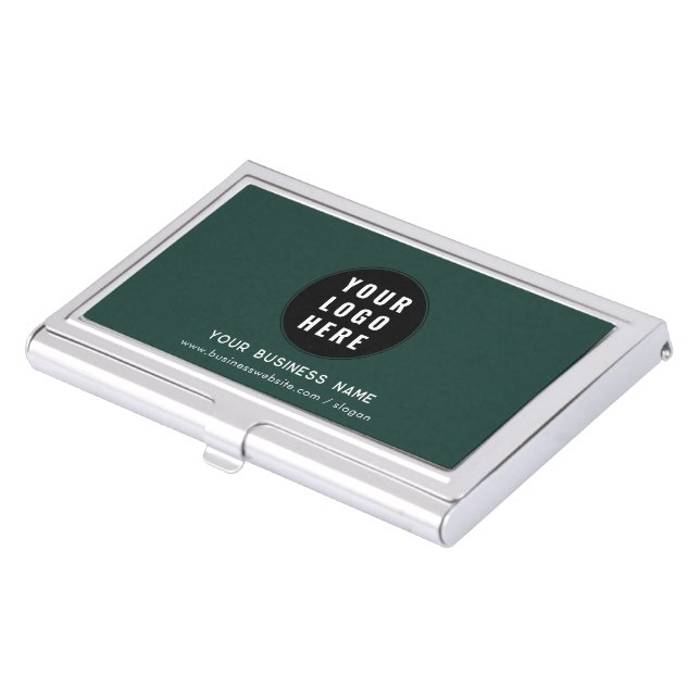 Modern Logo Promotional Custom Business Card Case (Front)