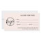 Modern Logo Simple Pink Blush Gift Certificate