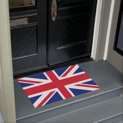 British Union Jack Flag Door Mat For Home Or Shop Zazzle Com