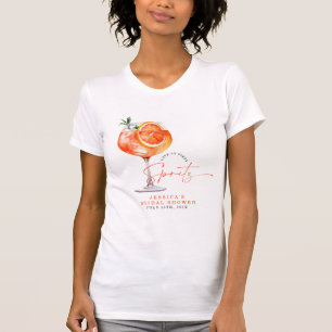 Modern Love At First Spritz Bridal Shower  T-Shirt