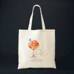 Modern Love At First Spritz Bridal Shower Tote Bag<br><div class="desc">Carry the celebration in style with this Modern Love At First Spritz Bridal Shower Tote Bag. Featuring playful citrus elements and sleek, modern typography, this spacious and eco-friendly tote is perfect for holding party favors, gifts, or as a stylish accessory for the bride-to-be. Ideal for bridal showers, beach days, or...</div>