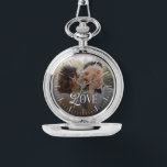 Modern Love Custom Wedding Photo Couples Monogram Watch<br><div class="desc">Celebrate your love story in a timeless way with the Modern Love Custom Wedding Photo Couples Monogram Watch — a beautifully personalized timepiece designed to honor your most meaningful moments. This elegant watch showcases your favorite couple photo paired with a clean, modern monogram, creating a one-of-a-kind accessory that’s both sentimental...</div>