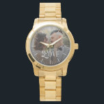 Modern Love Custom Wedding Photo Couples Monogram Watch<br><div class="desc">Celebrate your love story in a timeless way with the Modern Love Custom Wedding Photo Couples Monogram Watch — a beautifully personalized timepiece designed to honor your most meaningful moments. This elegant watch showcases your favorite couple photo paired with a clean, modern monogram, creating a one-of-a-kind accessory that’s both sentimental...</div>