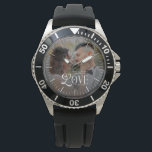 Modern Love Custom Wedding Photo Couples Newlyweds Watch<br><div class="desc">Celebrate your love story in a timeless way with the Modern Love Custom Wedding Photo Couples Watch — a beautifully personalized timepiece designed to honor your most meaningful moments. This elegant watch showcases your favorite couple photo paired with a clean, modern monogram, creating a one-of-a-kind accessory that’s both sentimental and...</div>