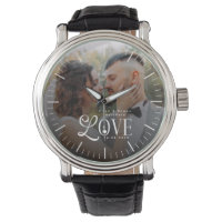 Modern Love Custom Wedding Photo Couples Newlyweds