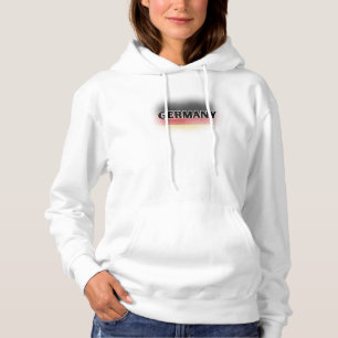 Modern Love Germany Flag Europe Souvenir  Hoodie