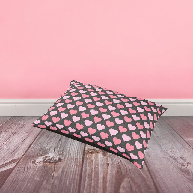 Modern Love Heart Pattern Pet Bed (Creator Uploaded)