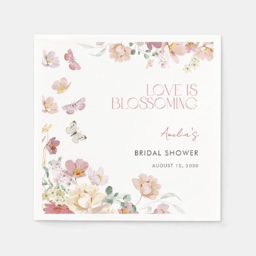 Modern Love is Blossoming Pink Bridal Shower