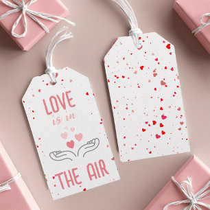 Modern Love is in the Air Valentine's Day Gift Tags