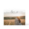 Modern Love is Patient New Wedding Date Photo Card