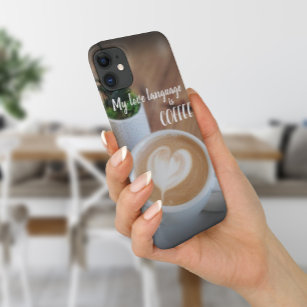 Modern Love Language is Coffee Fine Art iPhone 11 Pro Case