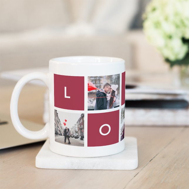 Modern Love | Photo Collage Mug (Creator Uploaded)