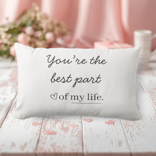 Modern Love Quote  Lumbar Pillow