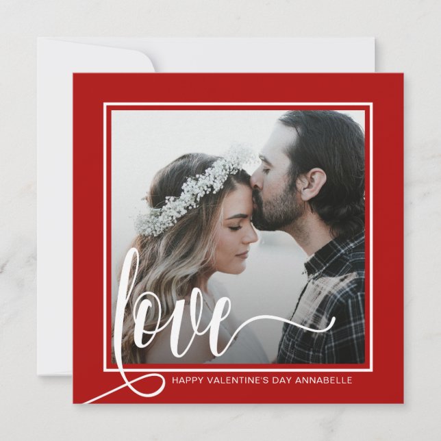 Modern Love Script Photo Valentine's Day (Front)