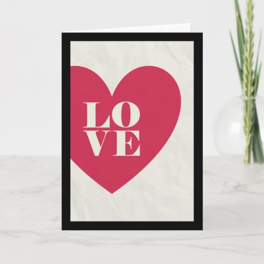 Modern Love - Valentine's Day Card | Zazzle.com