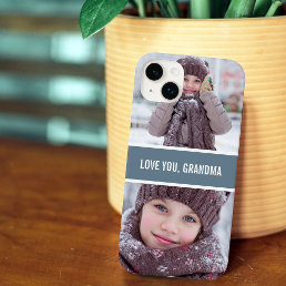 Modern Love You Grandma 2 Photos Case-Mate iPhone 14 Plus Case