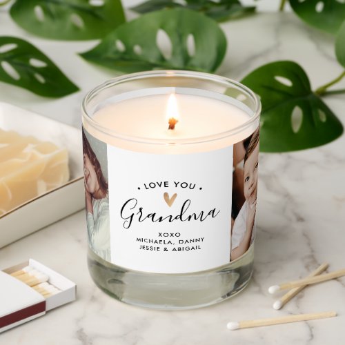 Modern Love You GrandmaGrannyOther 4_Photo Scented Candle