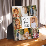 Modern Love You Papa Collage Instagram Photo  Plaque<br><div class="desc">The Modern Love You Papa Collage Instagram Photo Plaque is a thoughtful, personalized gift designed to celebrate your special bond with Papa. Featuring an Instagram-style photo collage, you can upload your most cherished moments together. The clean, modern design is paired with the heartfelt message "Love You Papa, " making it...</div>