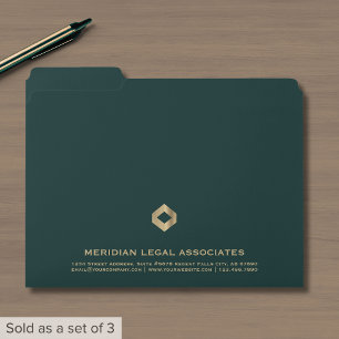 Modern Luxe Business File Folders