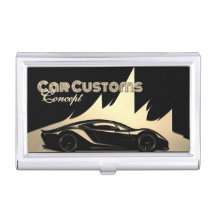 Modern Luxurious Black and Gold engraved-style Car