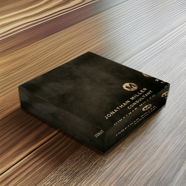 Modern Luxury Black Gold Paperweight (Creator Uploaded)