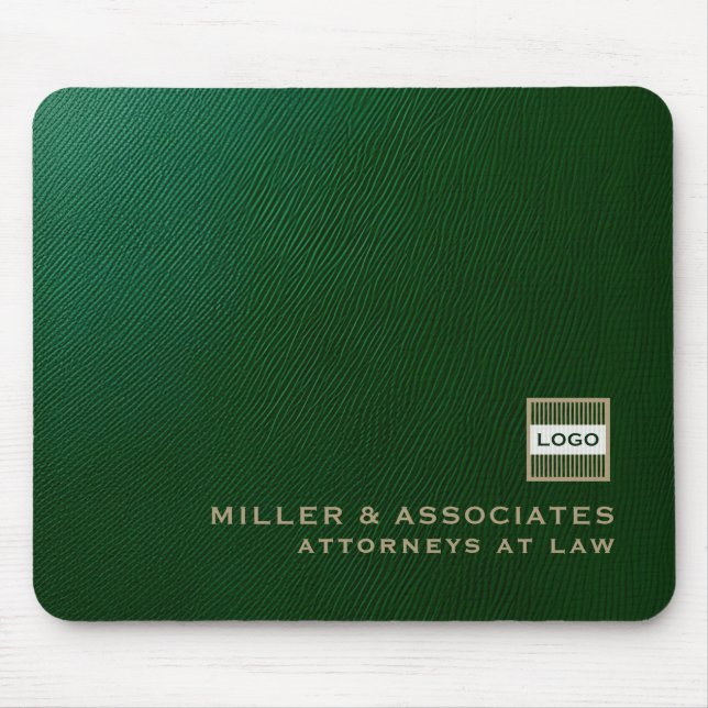 Modern Luxury Company Logo Mouse Pad (Front)
